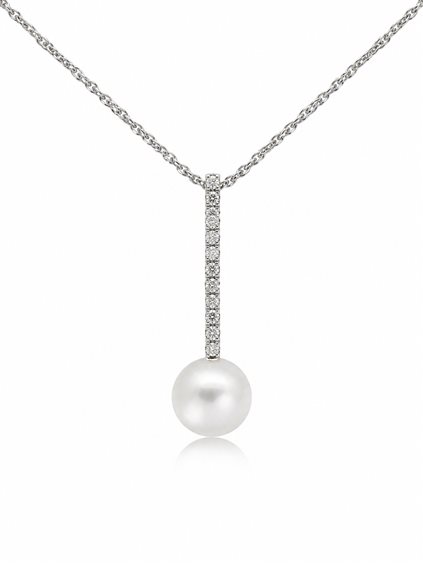 Collar Recarlo Mujer in Oro Perla 0.20 Ct ZR 247/B - ZR 247/B